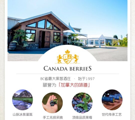 加拿大果莓集團 – 加拿大BC省最大果莓酒莊